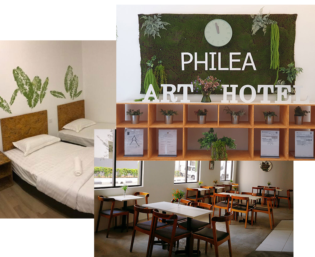 Light-filled Boutique Art Hotel in KL - Philea Art Hotel